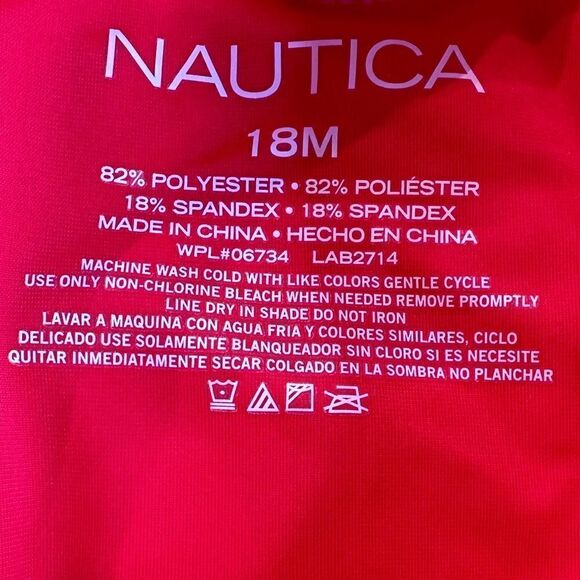 Nautica Boys Rashguard with UV Protection (18 Months) - Picture 3 of 4